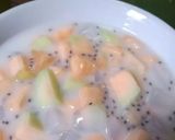 Foto langkah ke 5 dari resep Es melon selasih.