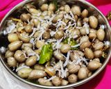 A picture of step 3 of Peanut sundal (specially for vrat).