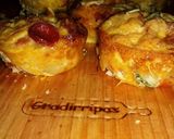 Foto do passo 3 de Mini omeletes no forno