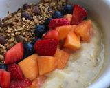 Foto del paso 2 de la receta: Smoothie bowl con frutas y granola - vegano🌱