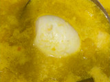 Labu Air Kuah Kuning dengan Lontong
