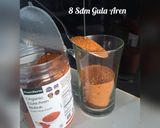 Foto langkah ke 2 dari resep Kopi Latte Gula Aren Homemade.