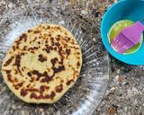 Foto del paso 7 de la receta: 🫓 Pan Naan 🫓 Pan de yogur a la sartén 🫓