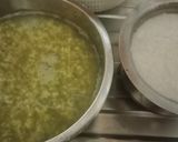 A picture of step 1 of Moong daal Khichdi.