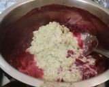 A picture of step 4 of Beetroot Pachadi.