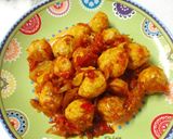 Foto langkah ke 4 dari resep Sambal Goreng Bakso Ayam.