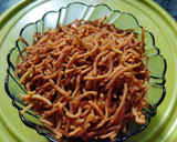 आलू भुजीया (alu bhujiya recipe in marathi) रेसिपी स्टेप 5 फोटो 