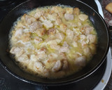 Foto del paso 4 de la receta: Patatas estofadas con tacos de jamón