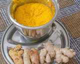 A picture of step 1 of Indian Gooseberry Turmeric drink.