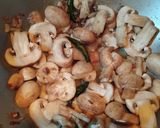 A picture of step 2 of Mushroom Toast.