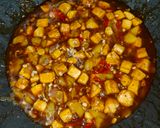 Foto langkah ke 5 dari resep Tahu Nanas Saus Lada Hitam.