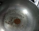 A picture of step 2 of Spicy chole.