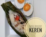 Foto langkah ke 4 dari resep Nasi Bakar dari Nasi Sisa Kemarin.