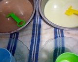 Foto langkah ke 5 dari resep Kue Lapis tepung terigu dan tepung kanji.