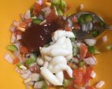 A picture of step 4 of Paneer Open Sandwich.