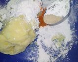 A picture of step 2 of Maggi potato nuggets.