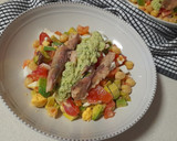 Foto del paso 3 de la receta: Ensalada de garbanzos y aguacate