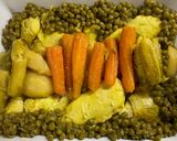 Foto del paso 3 de la receta Pollo marinado con verduras