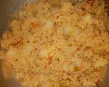A picture of step 5 of Samak khichdi.