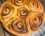 Foto langkah ke 6 dari resep Cinnamon Rolls with Cream Cheese Frosting.