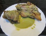 Foto del paso 4 de la receta: Codillo de cerdo con alcachofas en salsa alkale