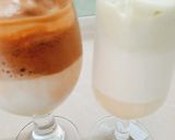 Hình bước làm 3 của món Dalgona chàng và nàng