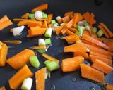 Foto del paso 4 de la receta Bulgur con verduras, semillas de sésamo y Agua de Mar