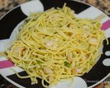 Foto del paso 5 de la receta: Espaguetis con gambas