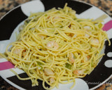 Foto del paso 5 de la receta: Espaguetis con gambas