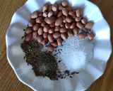 A picture of step 2 of Sabudana khichdi (sago khichdi).