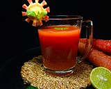 A picture of step 3 of Carrot Juice.