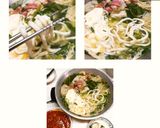 รูปขั้นตอนการทำที่ 2 ของ 🍜สุกี้อุด้งเบคอน (Suki Udon noodles)🎌