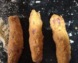 A picture of step 2 of Moong Dal Fritters.