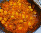 Foto del paso 4 de la receta: Ñoquis con tomate y chorizo