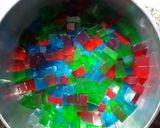 Foto langkah ke 3 dari resep Puding mozaik.