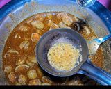 A picture of step 5 of Karonda pickle (Bihari style).