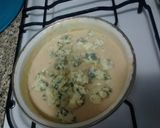 Foto del paso 4 de la receta: Pollo al horno con papas y salsa blanca con Roquefort