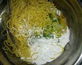 Foto langkah ke 3 dari resep Bakwan mie instant.