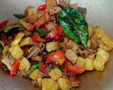 Foto langkah ke 5 dari resep Ikan Asin Gabus Tahu Asem Pedas.
