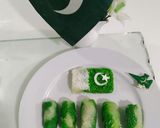 A picture of step 6 of Coconut Meethai 14 August special.
