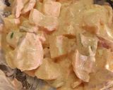 A picture of step 2 of Paneer tikka masala.