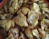 A picture of step 7 of Aalu Matar Ke Pakoray.