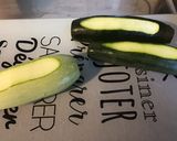 Une image de l'étape 2 de Trio de courgettes marinées et grillées.