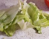 A picture of step 1 of My Chicken Cucumber Lettuce Wraps.