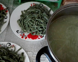 Foto del paso 3 de la receta: Fetuccinis artesanales de espinacas con strogonoff de pollo y champiñones