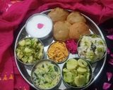 A picture of step 15 of Vrat Ki Thali.