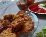 عکس مرحله 1 از دستور فلافل کنجدی با سس مخصوص انبه