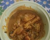 A picture of step 10 of South indian mutton leg curry.
