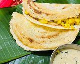 स्ट्रीट स्टाइल  मसाला डोसा और उत्तपम(STREET STYLE MASALA DOSA AUUR UTTAPM RECIPE IN HINDI) रेसिपी चरण 5 फोटो