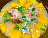 Hình bước làm 2 của món Canh Đu Đủ Hầm Xương